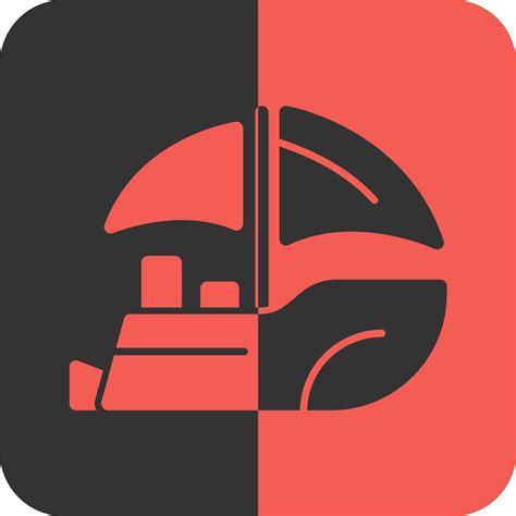 Boat Red Inverse Icon 39483153 Vector Art At Vecteezy