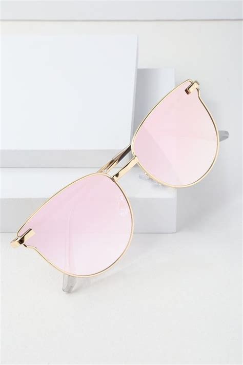 Shine So Bright Pink Mirrored Sunglasses Authentic Sunglasses Quality