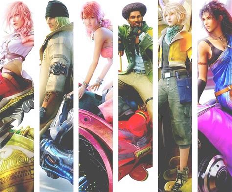 Lightning Farron Oerba Dia Vanille Oerba Yun Fang Snow Villiers