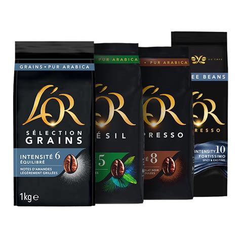 Café L'or Guide - Café en grain L'OR BIO | Pack de 4x900g | L'OR Espresso