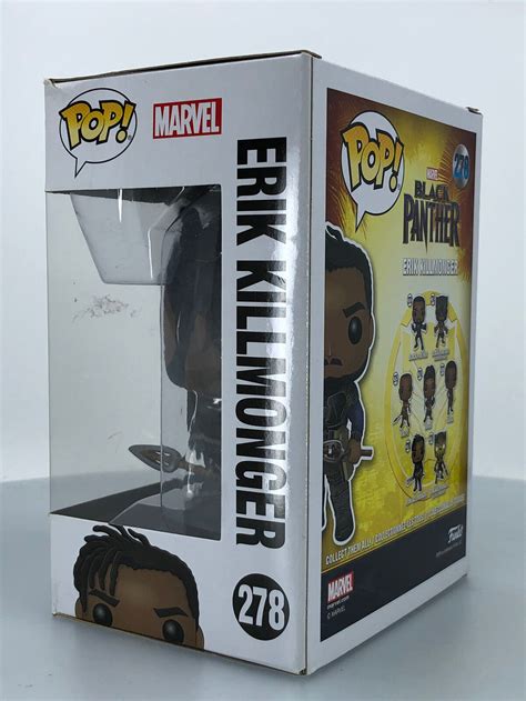 Funko Pop Marvel Black Panther Erik Killmonger Vinyl Figure