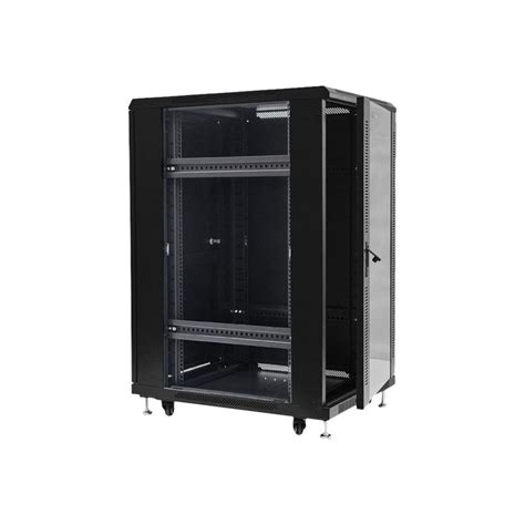 Netrack 019 220 66 012 Z Netrack Szafa Serwerowa Rack 19 22u600x600mm ZŁoŻona Drzwi Szklane