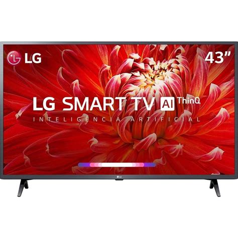 Smart TV Led 43 LG 43LM6300 FHD Thinq AI Conversor Digital Integrado