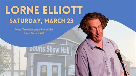 Lorne Elliott At The Souris Show Hall