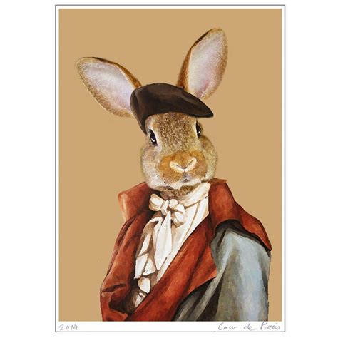 Rabbit Bunny Print Rabbit Art Print Rabbit Print Rabbit Etsy