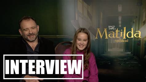 Matthew Warchus And Alisha Weir Interview Matilda The Musical And