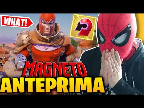 Provo In Anteprima La Nuova Skin Di Magneto Fortnite Ita Youtube