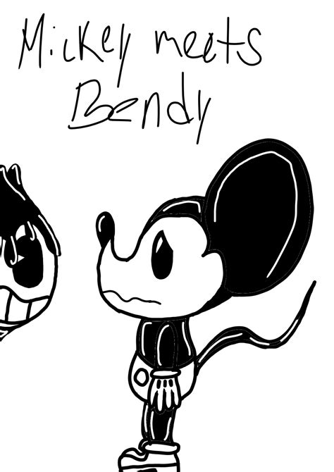 Bendy Meets Mickey By Mysttheadventurer On Deviantart