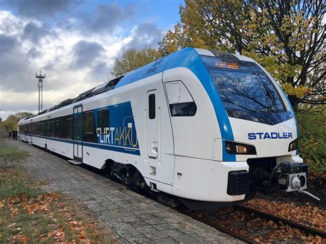 Stadler M Prvn Zak Zku Na Vlaky Na Baterie Budou Jezdit Na Severu