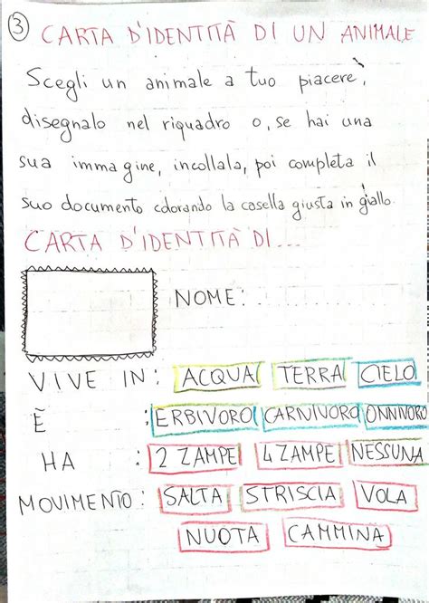 Gli animali carta d identità Quaderni scientifici Scienza per