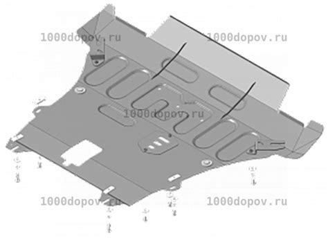 Защита Motodor 71701 на Renault Duster 2015-2020 (Картер, КПП) - купить ...