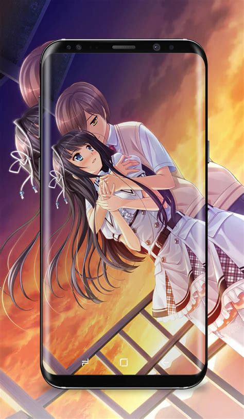 Download do APK de Anime Couple Kissing Wallpaper para Android