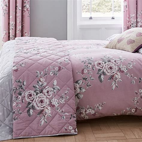 Heather Catherine Lansfield Canterbury Duvet Cover Bedding Set Terrys