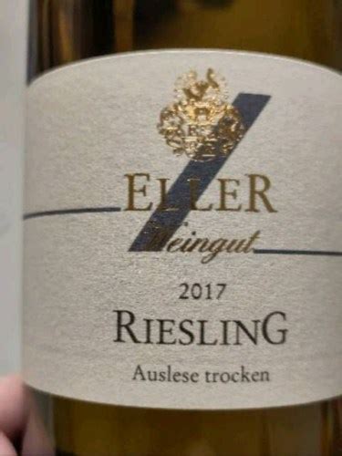 Weingut Eller Dorn Dürkheim Riesling Auslese Trocken Vivino US