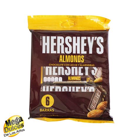 Chocolate Hershey S Almendra Gr Megadulces