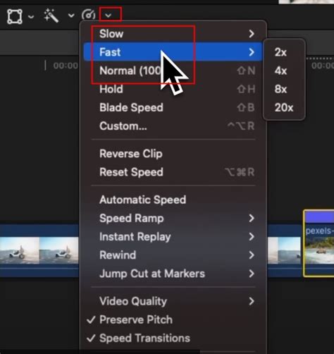 C Mo Acelerar Y Ralentizar Un Clip En Final Cut Pro