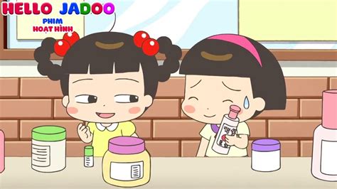 Jadoo Và Minji Trang Điểm Xin Chào Jadoo Hoạt Hình Hello Jadoo Được