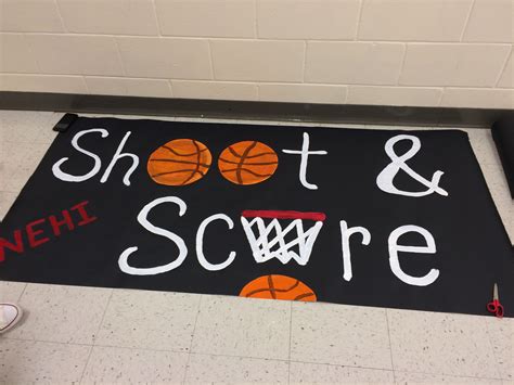 Signs Basketball Poster Ideas