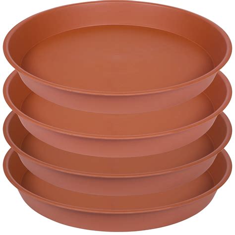 Snapklik Bleuhome 4 Pack Plant Saucer 13 14 16 18 Inch Heavy