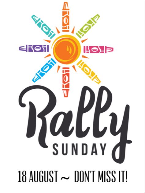 Rally Sunday - 18 August - Church of the Redeemer Sarasota