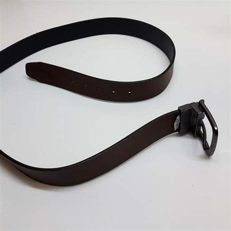 Buy the Timberland Reversible Black and Brown Leather Belt | GoodwillFinds