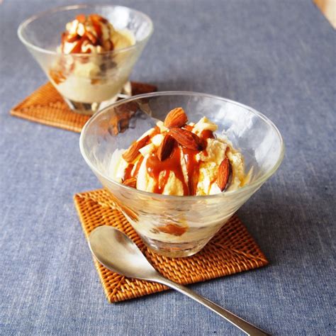 Ice Cream With Miso Caramel Sauce Hikari Miso