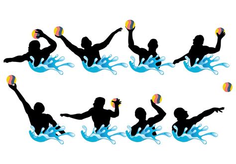 Free Water Polo Icons Vector 128003 Vector Art At Vecteezy