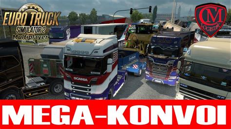 Ets Mega Konvoi Das Stunden Multiplayer Event Live Tour