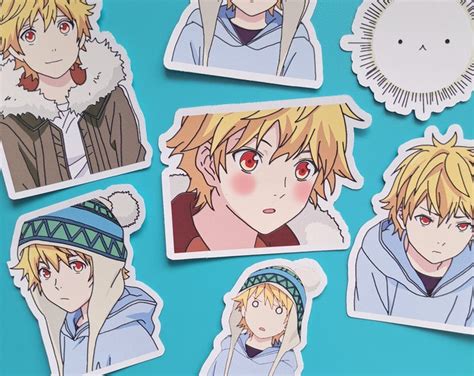 Anime Character Emote Stickers Yukine Noragami Etsy