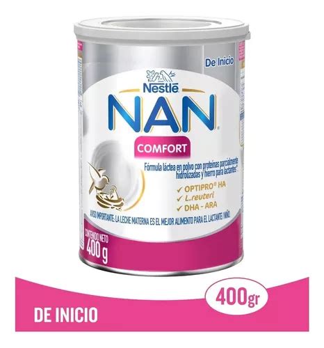 Leche De Fórmula En Polvo Nestlé Nan Comfort En Lata De 400g en venta