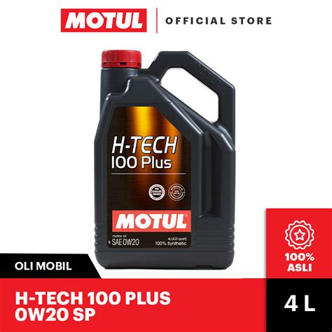 Motul Oli Mobil H TECH 100 PLUS 0W20 SP 4L Lazada Indonesia