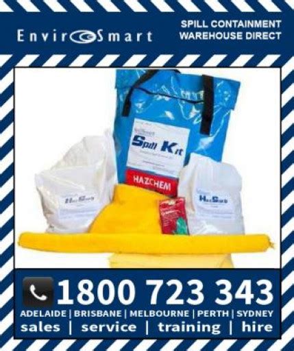 Buy EnviroSmart SpillSmart Spill Kit 80 Lt Hazchem Bag SK80 HZE