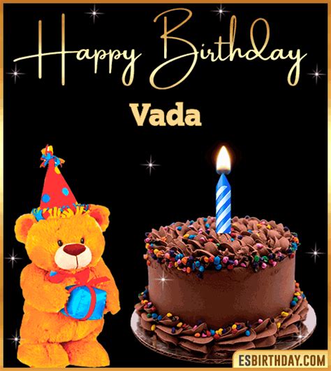 Happy Birthday Vada  🎂 Images Animated Wishes【28 S】