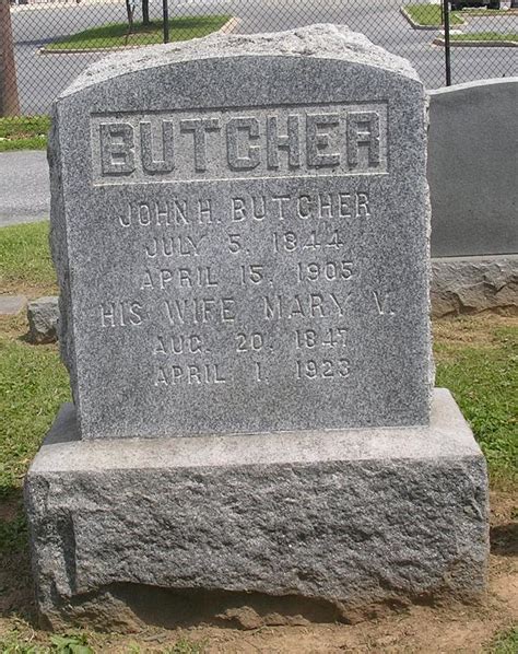 John Henry Butcher 1844 1905 Memorial Find A Grave