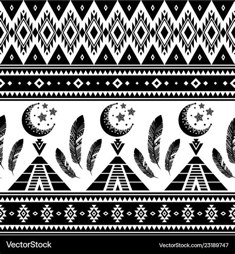 Seamless Pattern Svg Tribal Svg Aztec Svg Boho Svg Tribal Aztec My