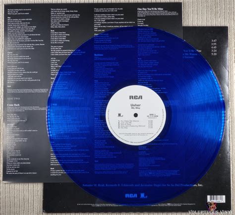 Usher ‎– My Way (2017) Vinyl, LP, Album, Limited Edition, Blue Vinyl ...