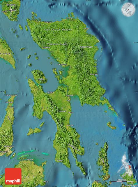 Satellite Map Of Region 8