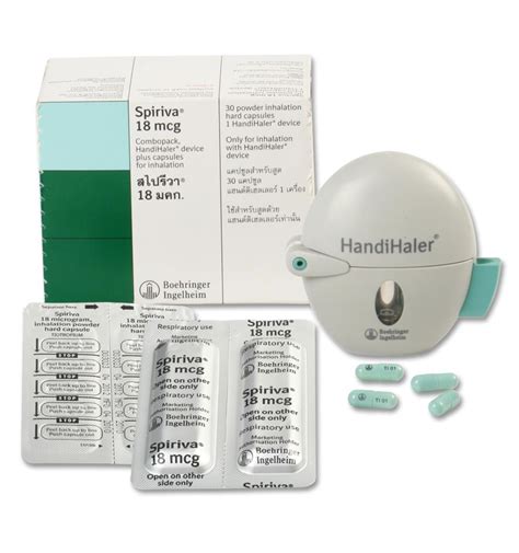 Spiriva Handihaler/Spiriva Respimat Dosage & Drug Information | MIMS ...