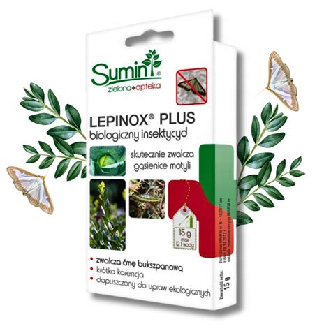 Lepinox Plus Sumin Zwalcza Owady Ma Bukszpanowa Biologiczny Insektycyd