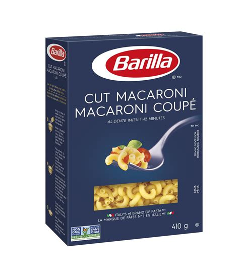 Barilla Cut Macaroni 16x410g Quecan Distribution