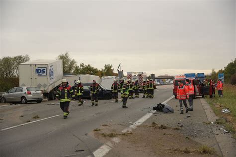 Schwerer Unfall Auf A Bei Walldorf Radio Regenbogen