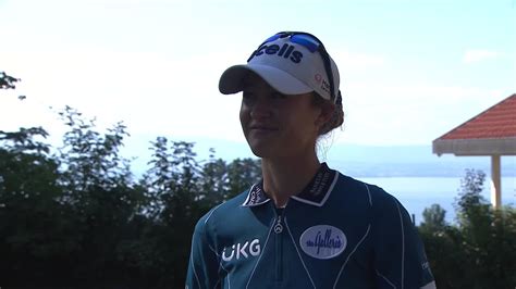 Nelly Korda First Round Interview At The 2022 Amundi Evian Championship