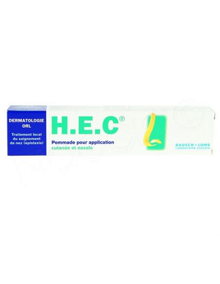 Hec Pommade Nasale Ou Cutanée Saignement De Nez Tube 25g Archange