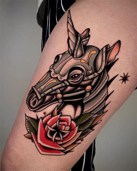 Inspiring Unicorn Tattoos With Meaning Art And Design