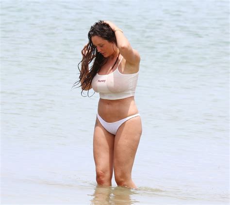 Charlotte Crosby In A White Bikini Porn Pictures Xxx Photos Sex