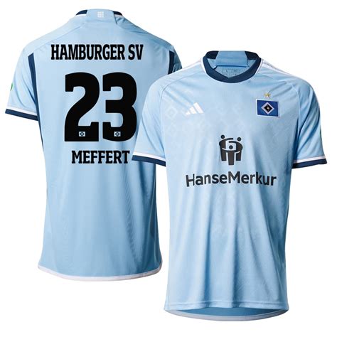 Jonas Meffert Hamburger Sv Away Men Jersey Sky Blue