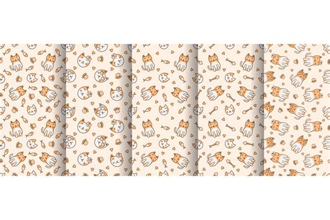 Cat Abstract Seamless Pattern Graphic By Agung Sptr · Creative Fabrica