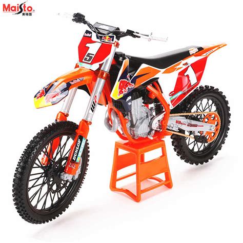 Maisto KTM 450 SX F Red Bull Factory Edition Jeffrey Herlings Large 16