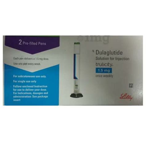 Trulicity Liquid Dulaglutide Solution For Injection 1 5 Mg At Rs 1500