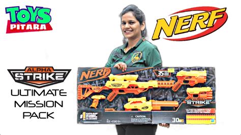 Nerf Alpha Strike Nerf Ultimate Mission Pack 35 Piece Ultimate